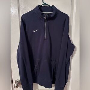 Men’s Nike Quarter Zip Navy Blue Sweatshirt